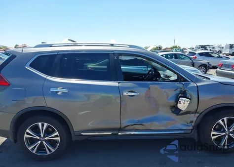 2017 Nissan Rogue Sl from USA, damaged, VIN 5N1AT2MT1HC866601